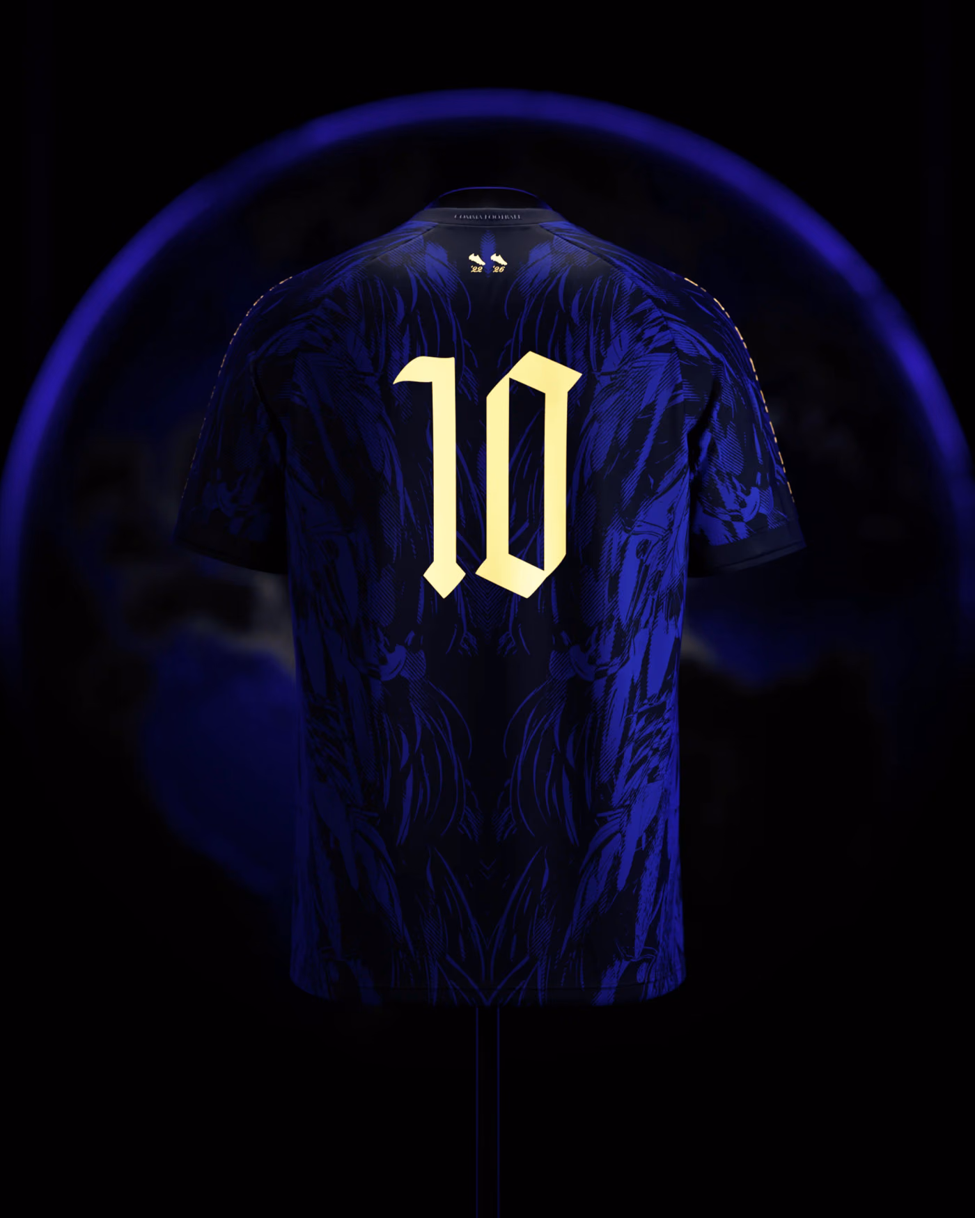 Jersevo Custom Personalized Kyks WC Record Goalscorer Jersey back view