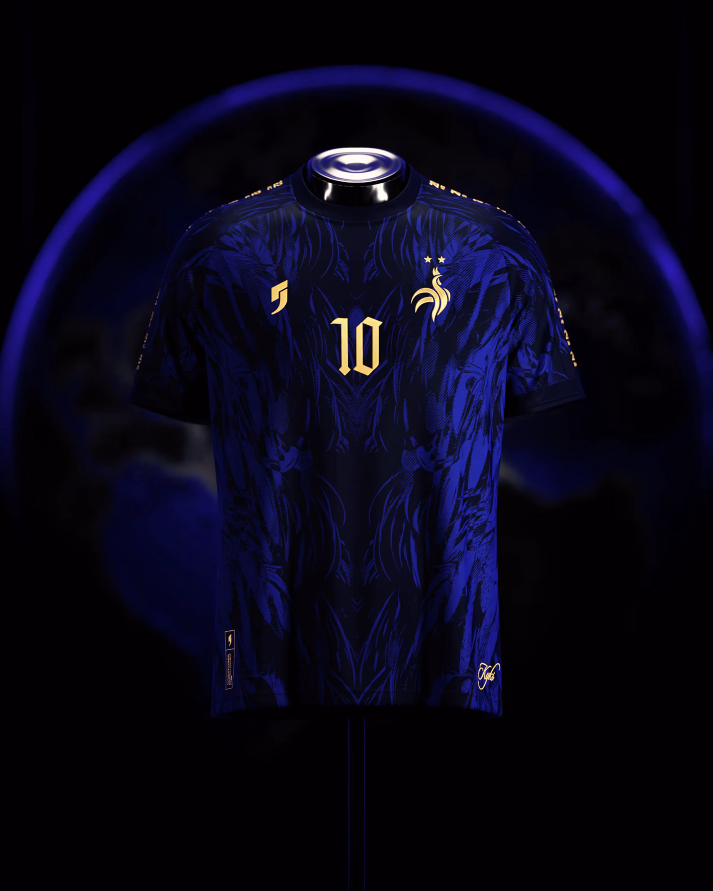 Jersevo Custom Personalized Kyks WC Record Goalscorer Jersey front view