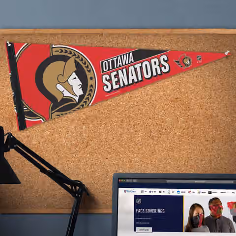Ottawa Senators Big Logo WinCraft Premium NHL Pennant view 3