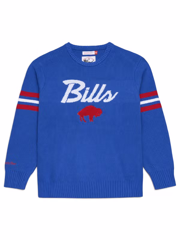 Buffalo Bills NFL Head Coach Sweater Blue view 2