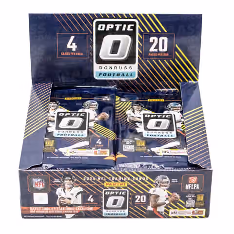 2024 Panini Donruss Optic NFL Football Retail Box view 4