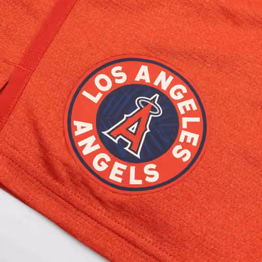 Los Angeles Angels 2025 City Connect MLB Authentic Nike Shorts Red view 4