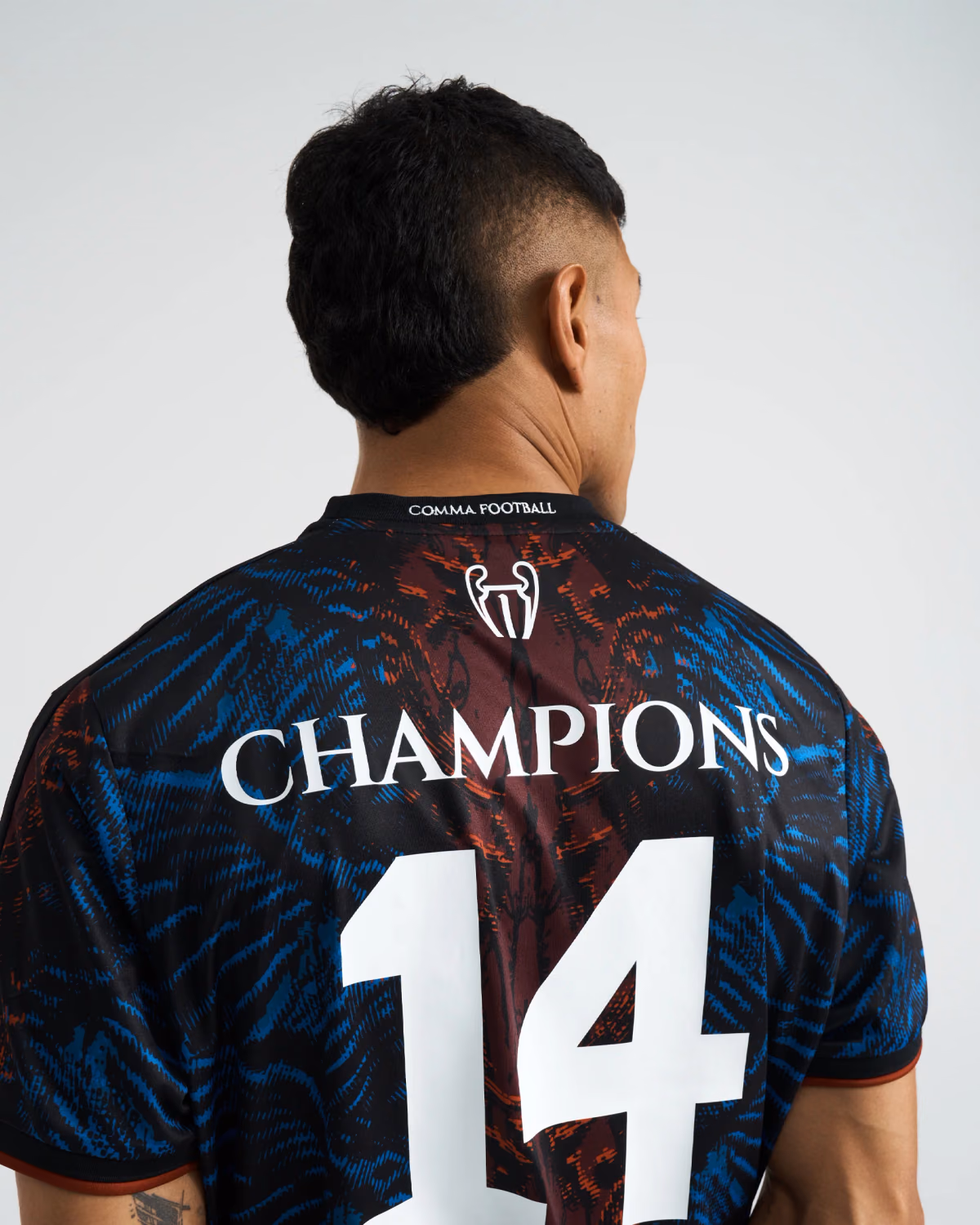 Jersevo Custom Personalized The Gifted One (2025 European Champions) Jersey detail view 7