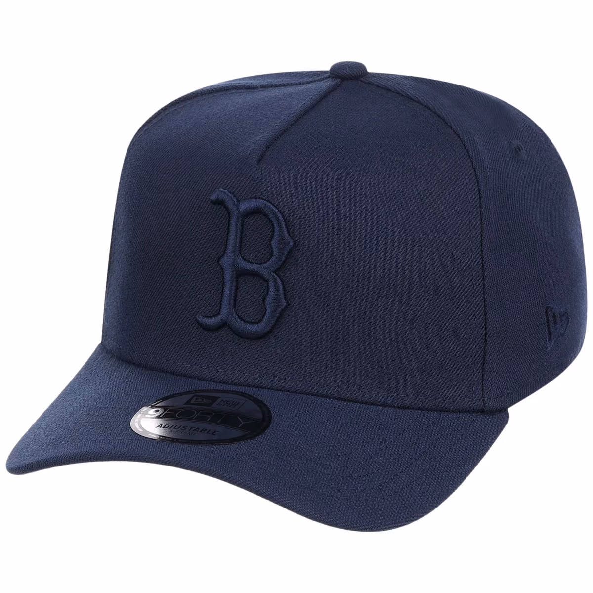 Boston Red Sox MLB Navy FASHION CORE New Era 9FORTY A-Frame detail view