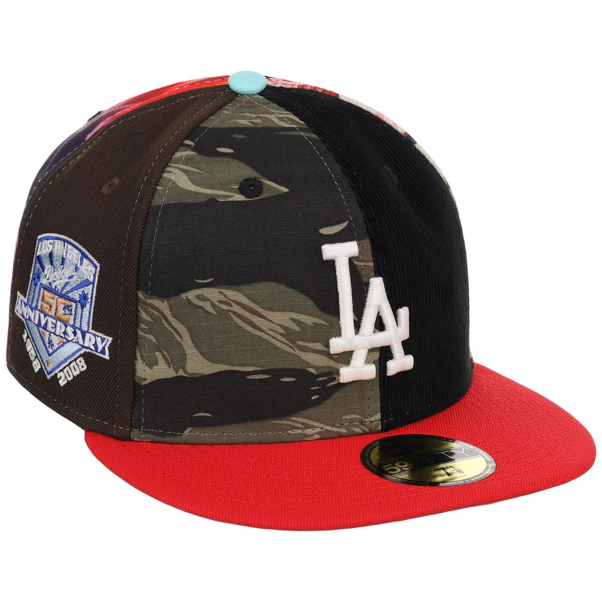 Los Angeles Dodgers MLB x Chase B Maximal 2.0 New Era 59FIFTY front view