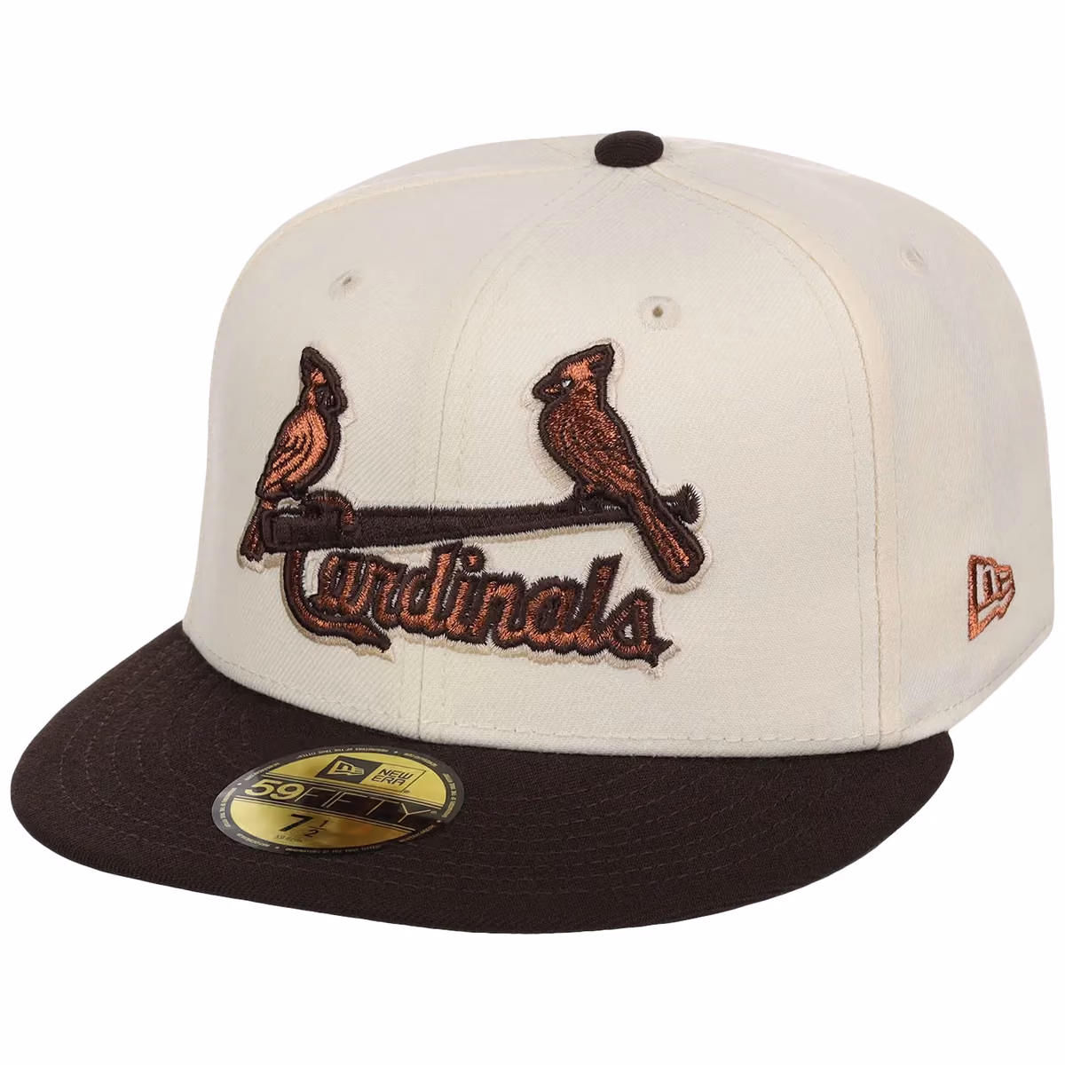 St. Louis Cardinals MLB Walnut Reserve New Era 59FIFTY detail view