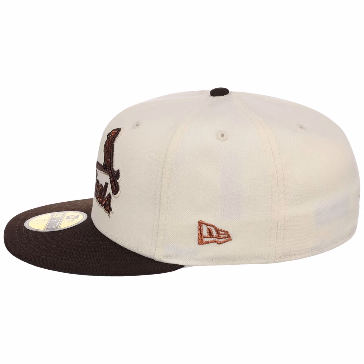 St. Louis Cardinals MLB Walnut Reserve New Era 59FIFTY detail view