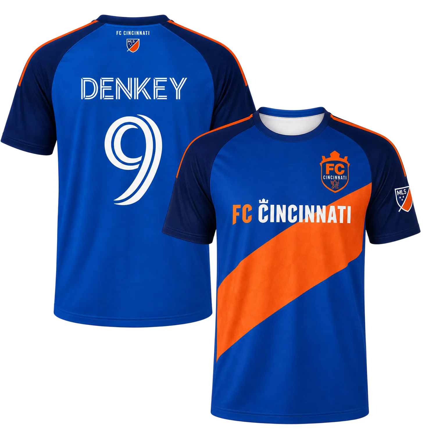 Kevin Denkey FC Cincinnati Jersey Name & Number – Bold Fan Gear