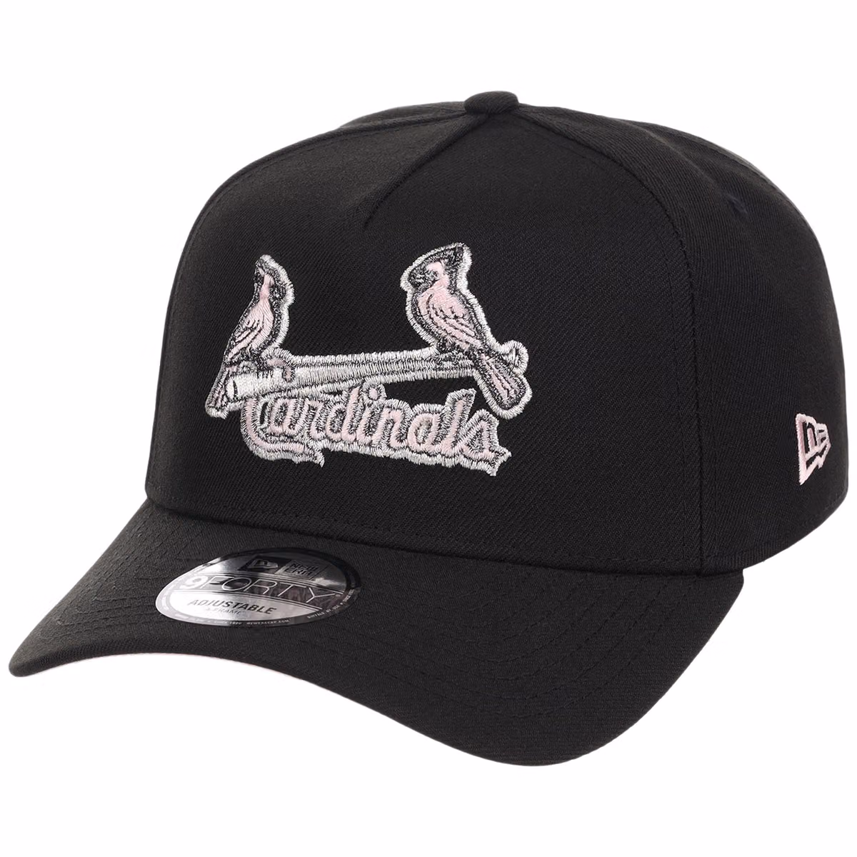 St. Louis Cardinals MLB Cookies & Cream New Era 9FORTY detail view