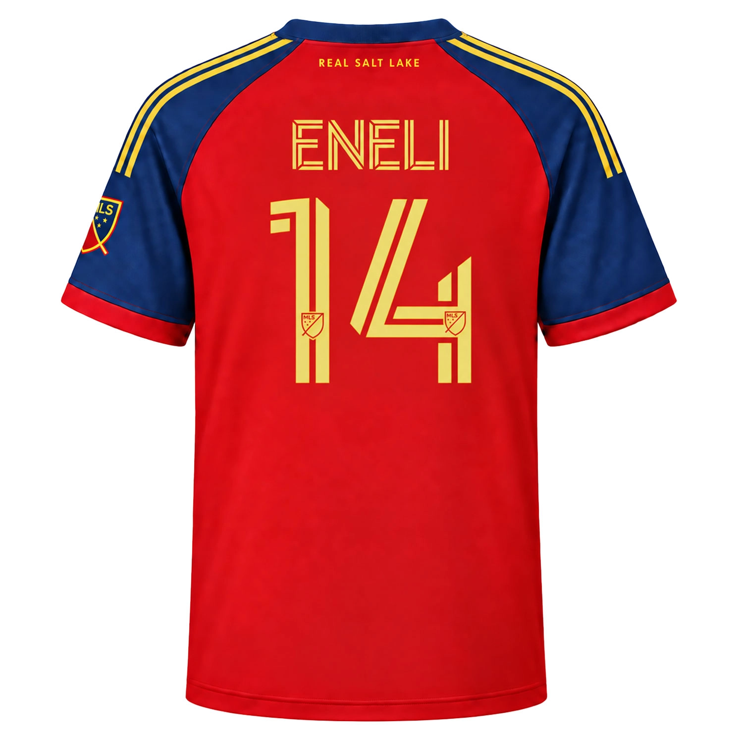 Emeka Eneli Real Salt Lake Jersey Spirited Red Design
