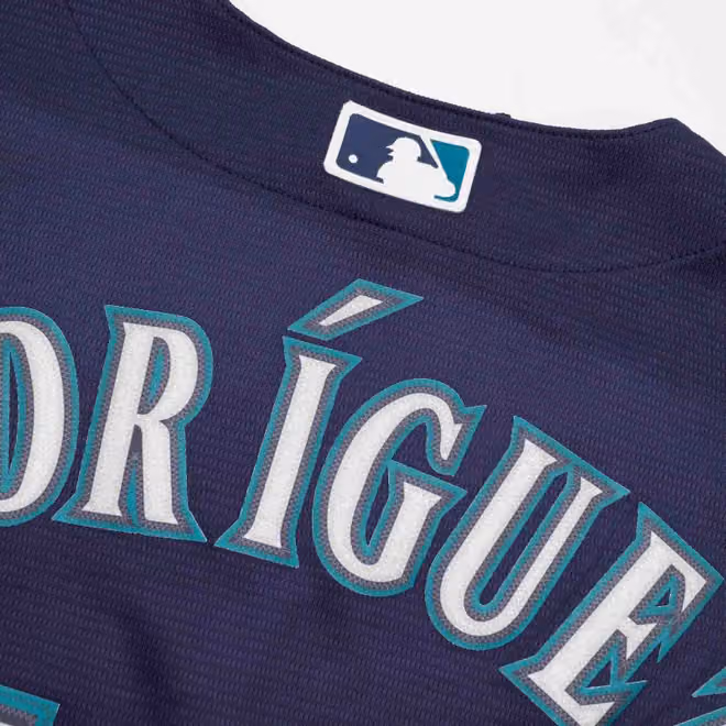 Julio Rodríguez #44 Seattle Mariners Nike MLB Jersey Navy view 4