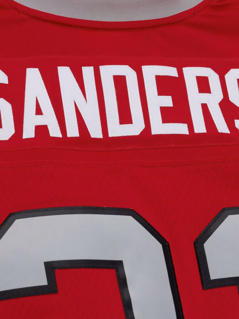Deion Sanders #21 Atlanta Falcons 1989 Legacy Throwback NFL Jersey Red view 7