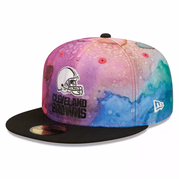 Cleveland Browns 2022 NFL On-Field Crucial Catch New Era 59FIFTY Fitted Cap product photo