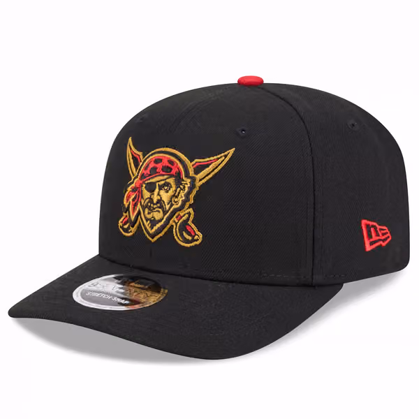 Pittsburgh Pirates MLB City Connect Stretch-Snap 9SEVENTY Pittsburgh Pirates Cap Black product photo