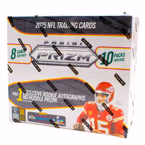 2025 Panini Prizm Football NFL No Huddle Hobby Box view 1