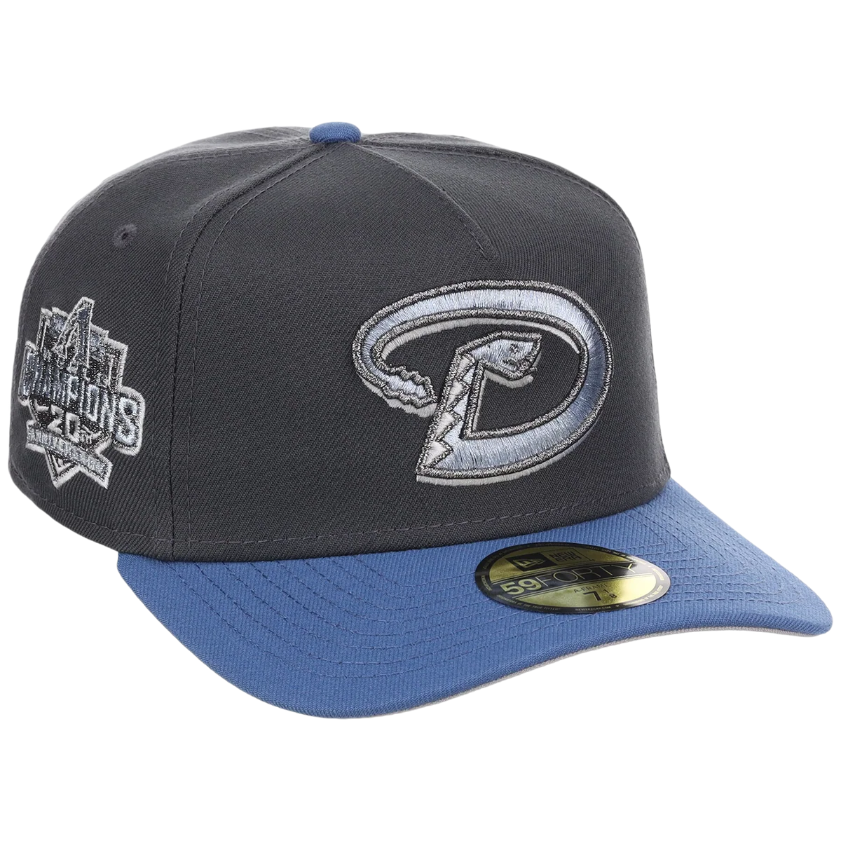Arizona Diamondbacks MLB Indigo Steel New Era 59FORTY front view