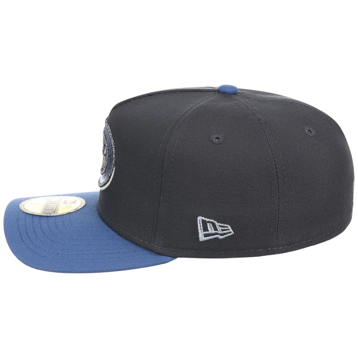 Arizona Diamondbacks MLB Indigo Steel New Era 59FORTY detail view