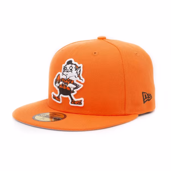 Cleveland Browns 1959 Throwback 59FIFTY Fitted NFL Cap Orange product photo