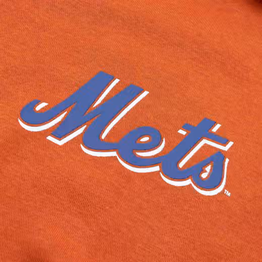 New York Mets Backer '47 Burnside MLB Hoodie Clay view 3