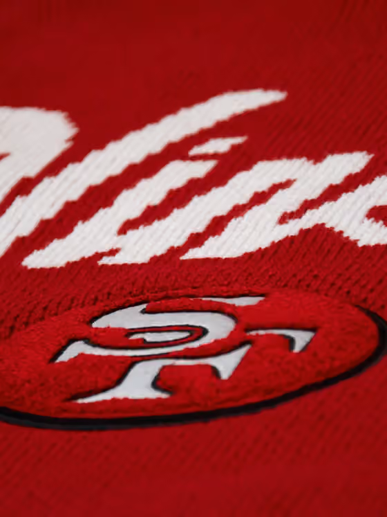 San Francisco 49ers NFL Head Coach Sweater Red view 4