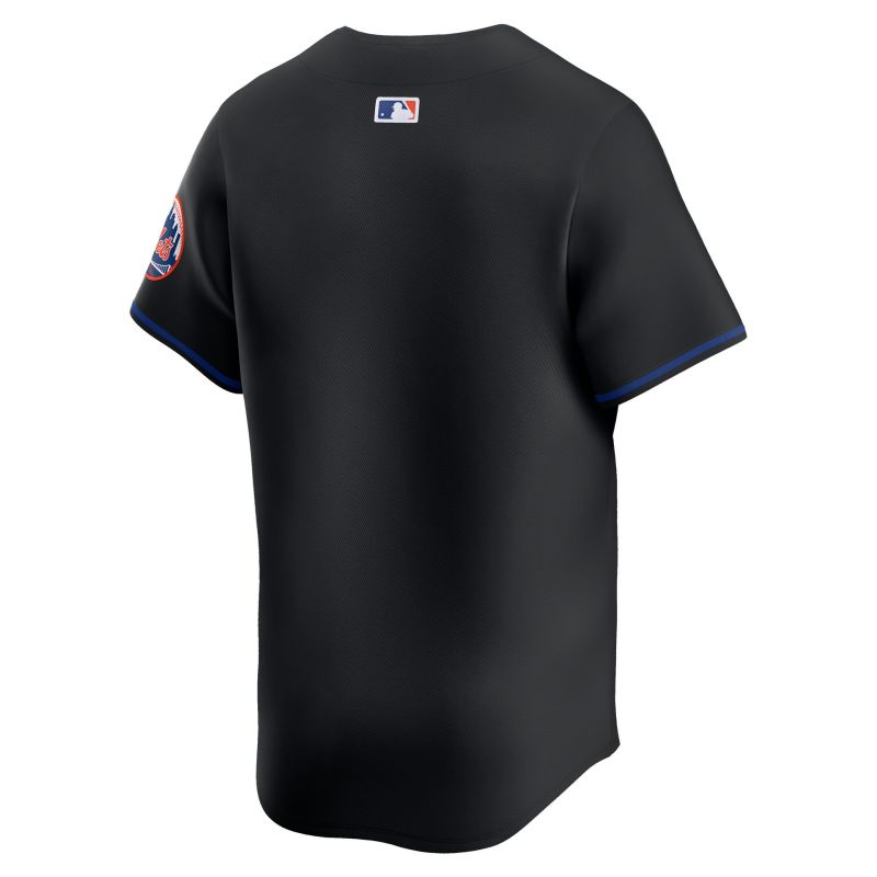 New York Mets Limited MLB Jersey Alternate Black view 2