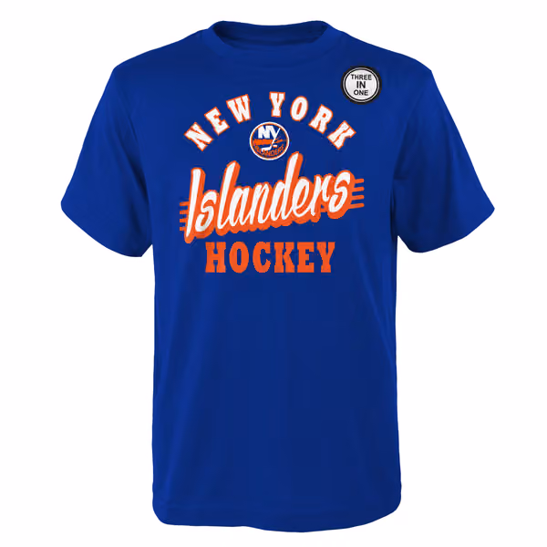 New York Islanders Advantage 3-in-1 NHL Combo Shirt Set (YOUTH) view 2