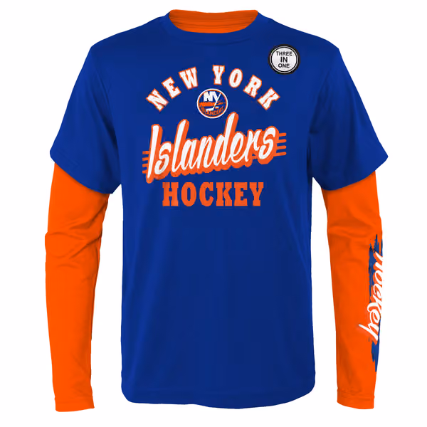 New York Islanders Advantage 3-in-1 NHL Combo Shirt Set (YOUTH) view 1