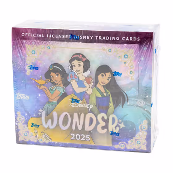2025 topps Disney Wonder Hobby Box view 1