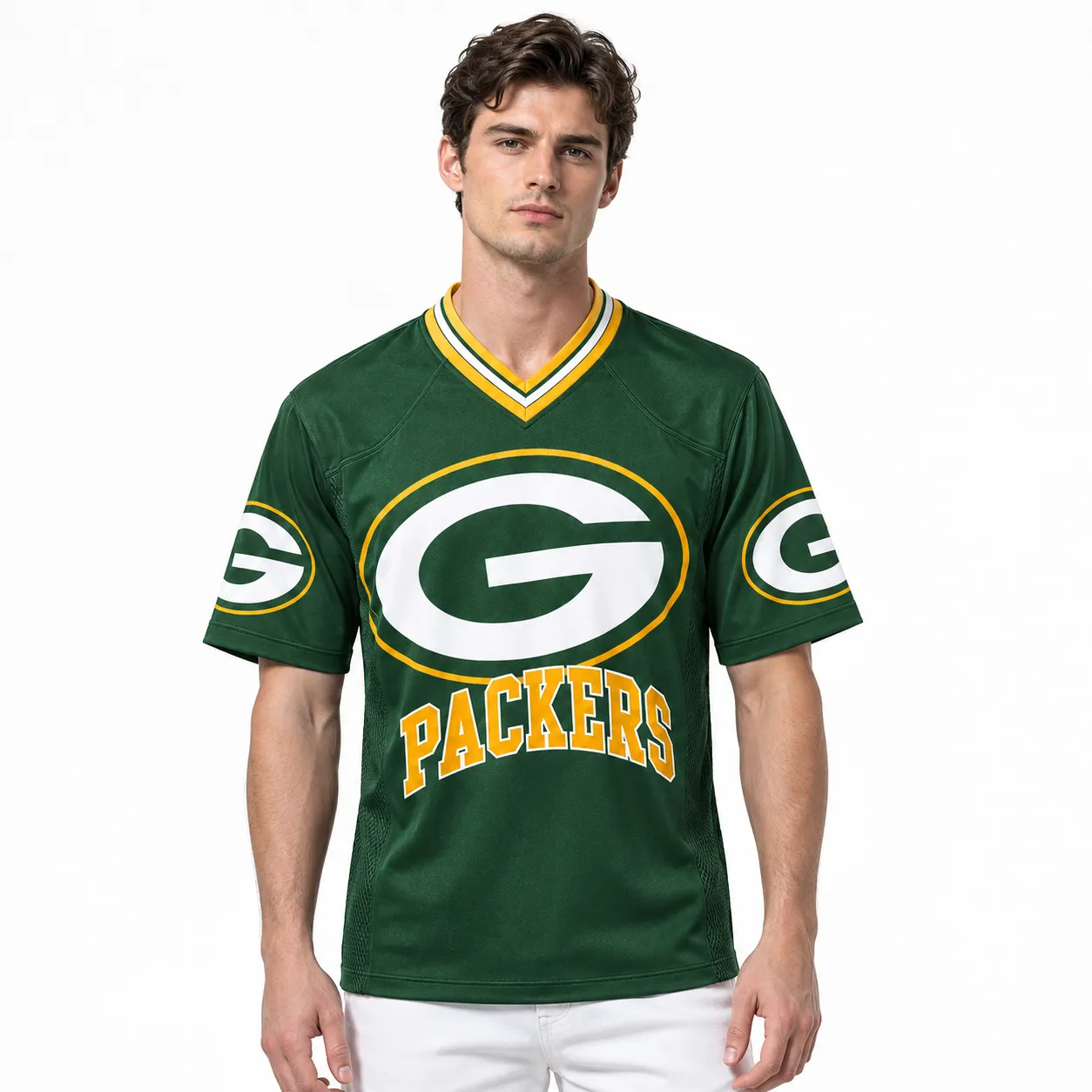 Green Bay Packers Custom Rivalry Jersey Spirited Style