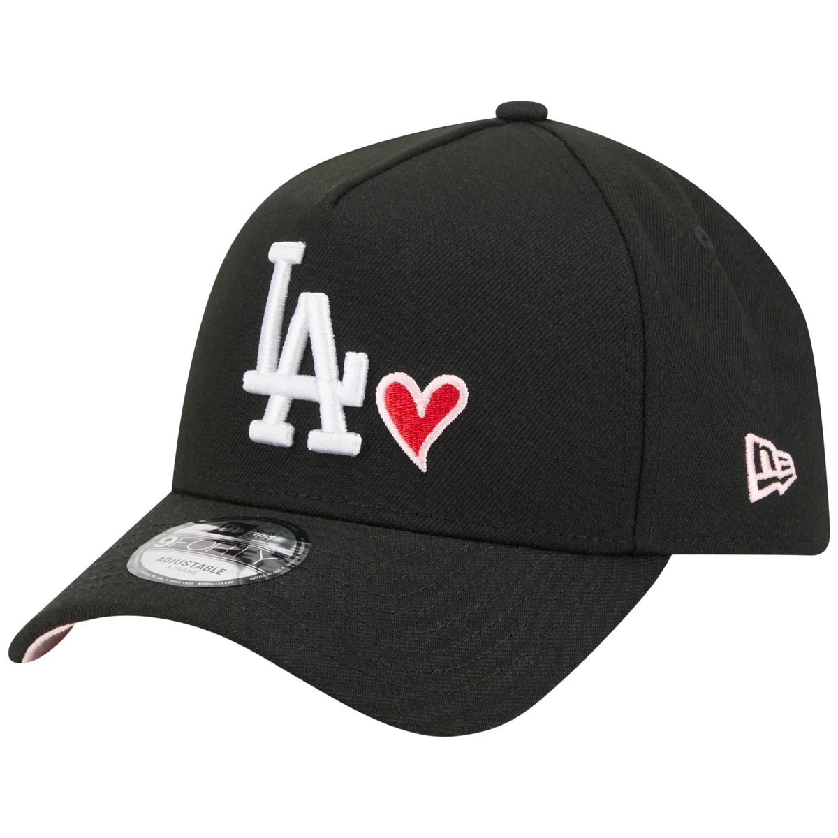 Los Angeles Dodgers Los Angeles Crown the City - LA Love - Black/Black New Era 9FORTY detail view