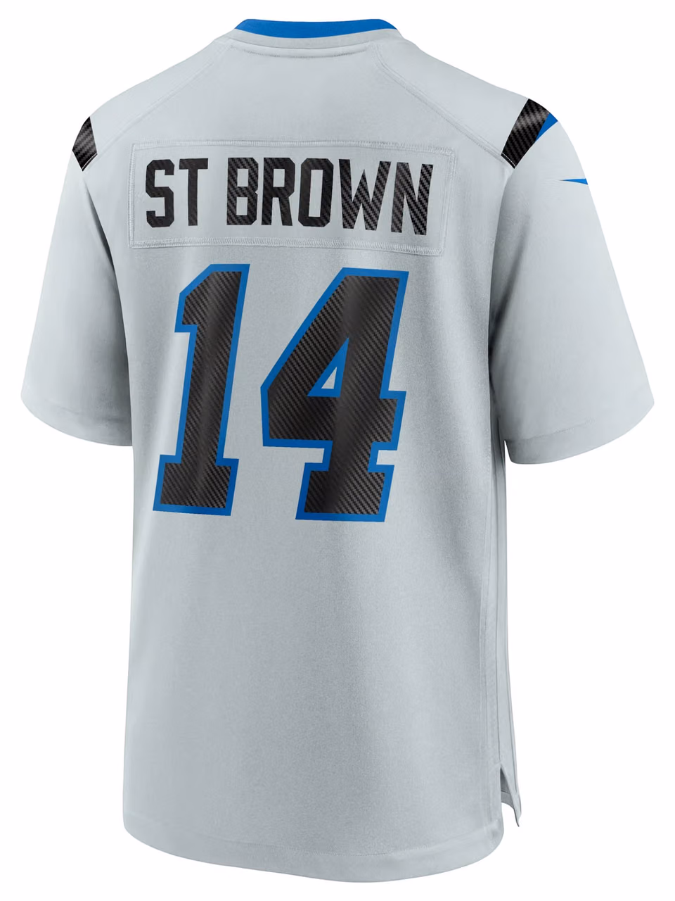 Amon-Ra St. Brown #14 Detroit Lions 2026 Rivalries Game NFL Jersey Gray view 3