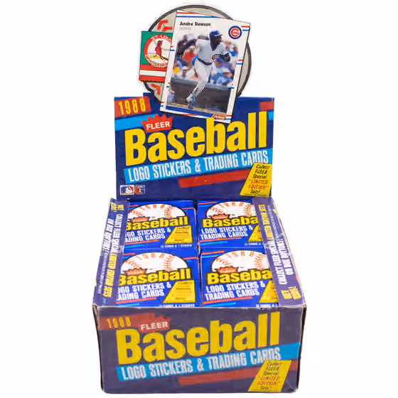 1988 Fleer Baseball Vintage MLB Hobby Pack view 2