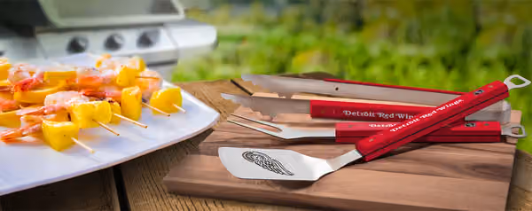 Detroit Red Wings NHL Spirit Barbecue Set (3-Piece) view 3