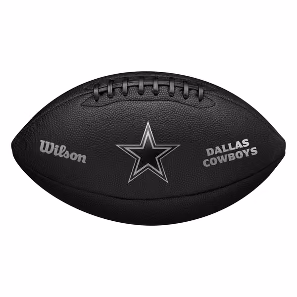 Dallas Cowboys Wilson Metallic Premiere Full Size NFL Football view 1
