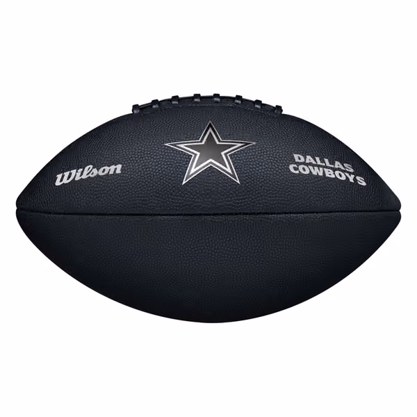 Dallas Cowboys Wilson Metallic Premiere Full Size NFL Football view 6