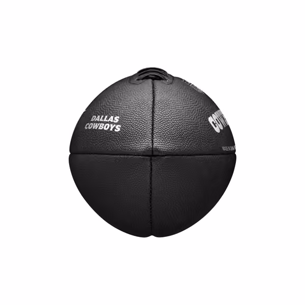 Dallas Cowboys Wilson Metallic Premiere Full Size NFL Football view 4