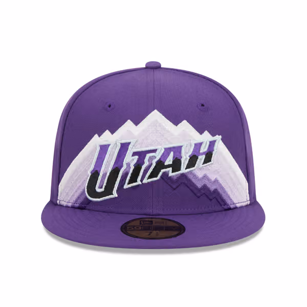Utah Jazz 2023 NBA City Edition New Era 59FIFTY Fitted Cap view 3