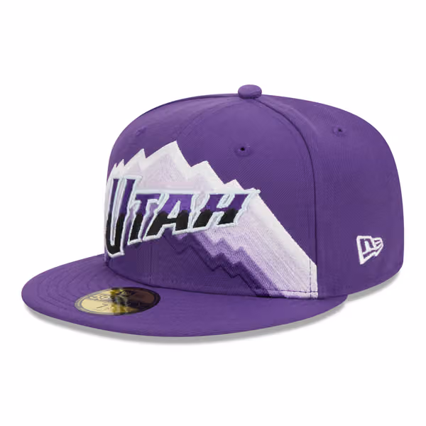 Utah Jazz 2023 NBA City Edition New Era 59FIFTY Fitted Cap view 4