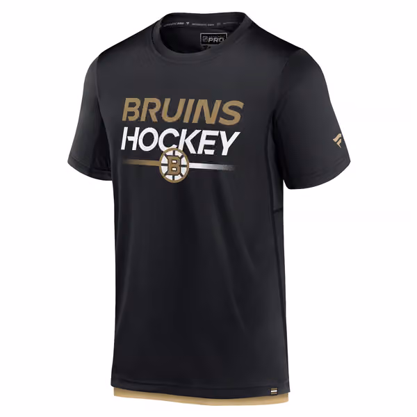 Boston Bruins 2023/24 Authentic Pro Locker Room NHL T-Shirt view 1