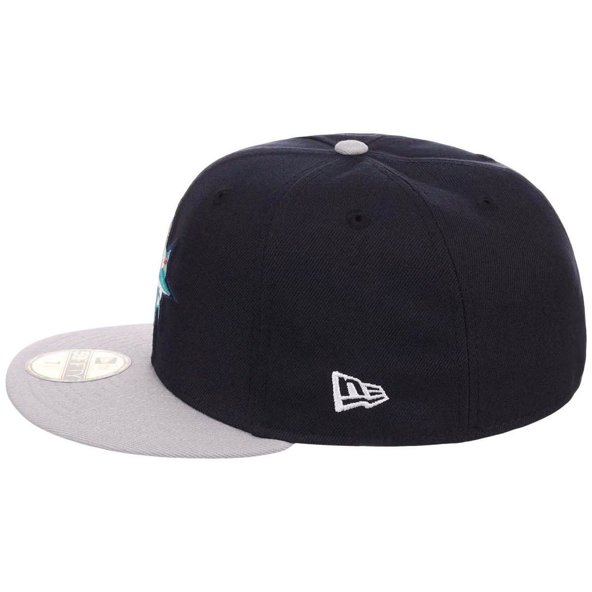Seattle Mariners MLB Cooperstown Authentic Collection New Era 59FIFTY (Navy/Gray) detail view