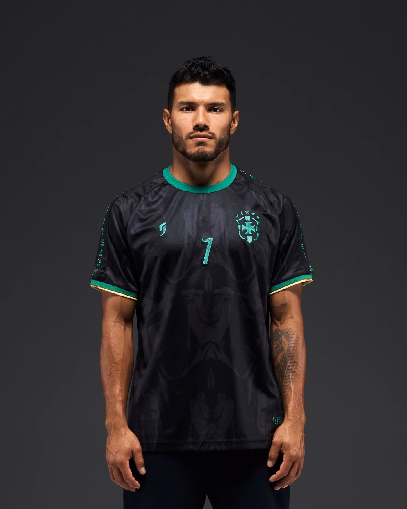 Jersevo Custom Personalized Vini Heritage Jersey (2026WC Edition) front view