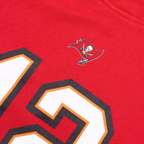 Tom Brady #12 Tampa Bay Buccaneers Fanatics Player NFL Hoodie view 5