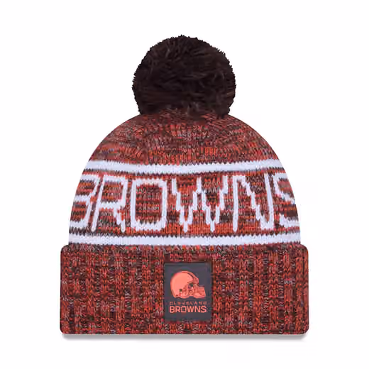 Cleveland Browns 2025 NFL Sideline Sport Knit Hat product photo
