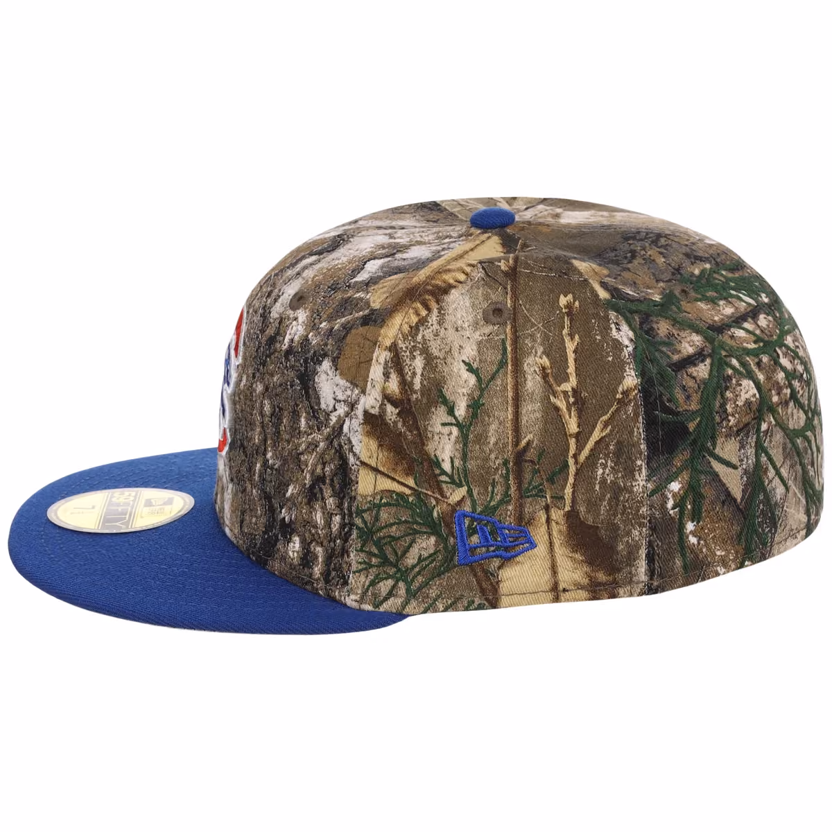 Chicago Cubs MLB Realtree OTC New Era 59FIFTY detail view