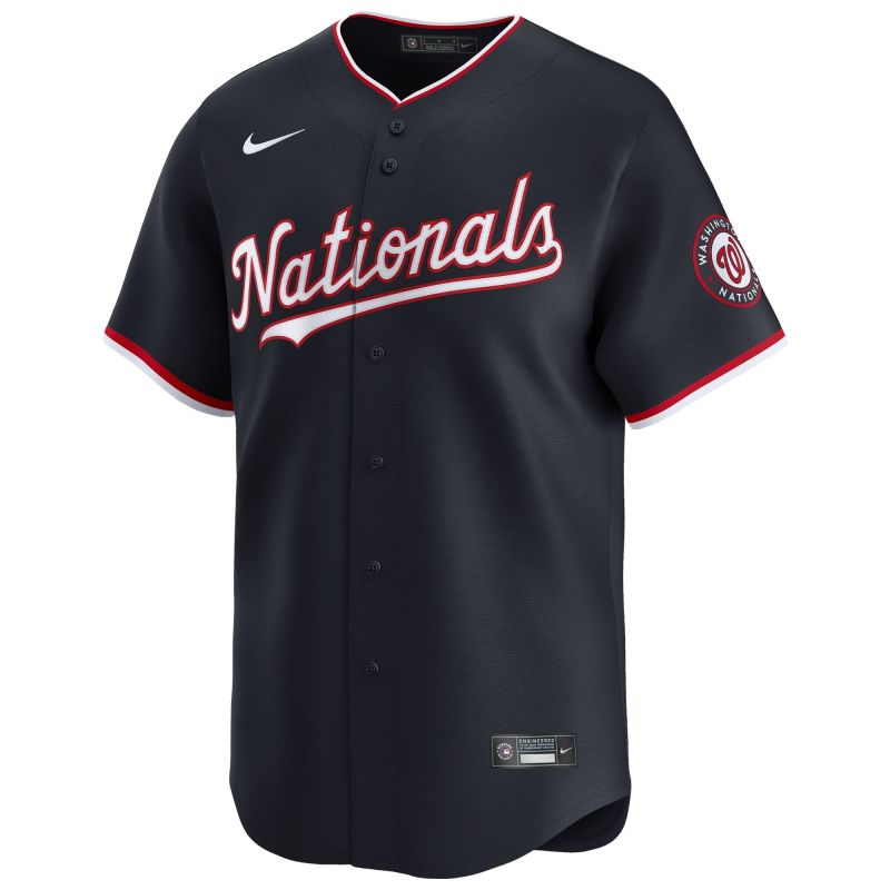 Washington Nationals Nike Limited MLB Baseball Jersey Alternate Navy view 1