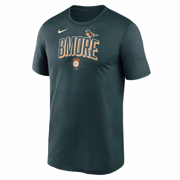Baltimore Orioles City Connect Legend MLB T-Shirt Green view 1