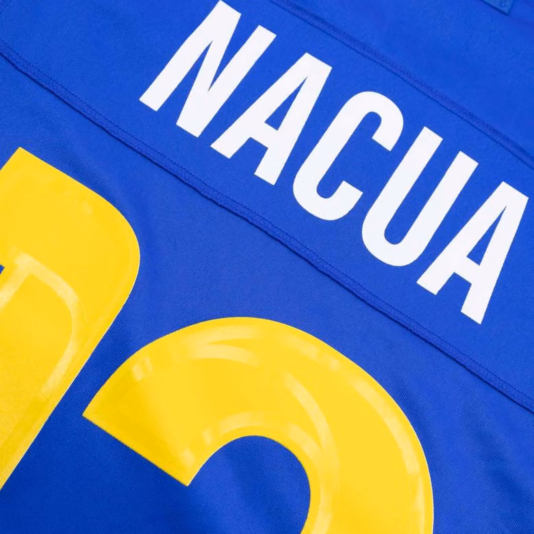 Puka Nacua #12 Los Angeles Rams Nike Game NFL Jersey Blue view 4