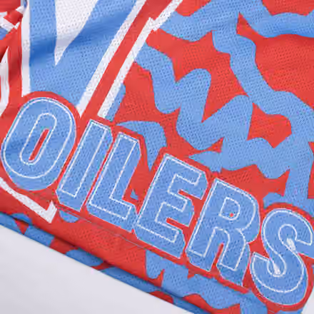 Houston Oilers Mitchell & Ness Jumbotron 2.0 NFL Shorts view 3