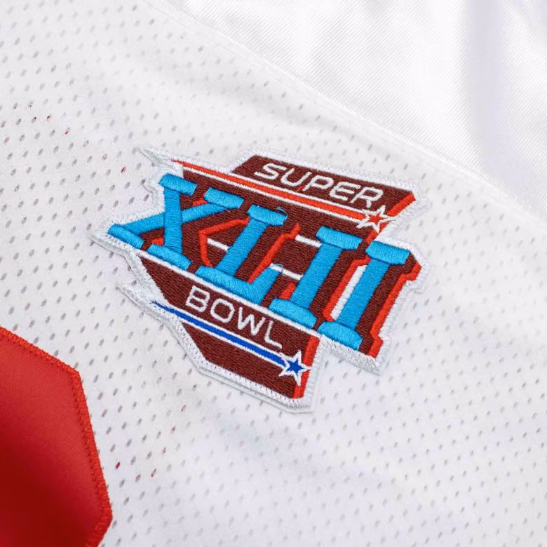 Eli Manning #10 New York Giants 2007 Mitchell & Ness Authentic NFL Jersey White view 4
