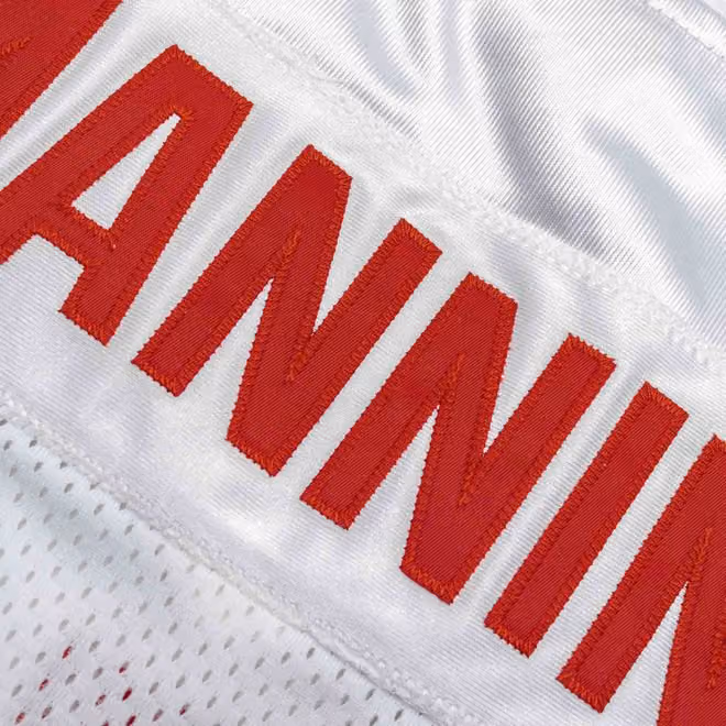 Eli Manning #10 New York Giants 2007 Mitchell & Ness Authentic NFL Jersey White view 6